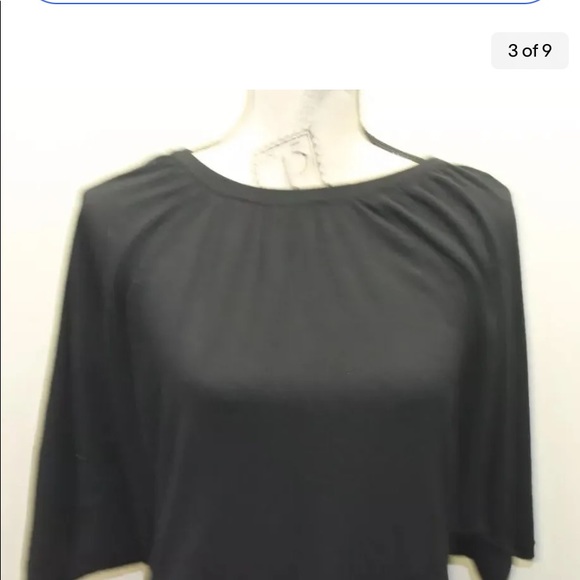 Mango Suit Women’s Black Sweater Dress Mini Long Sleeve S - Picture 2 of 8